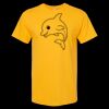 Men's Gold Soft Touch T-Shirt Thumbnail