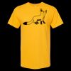 Men's Gold Soft Touch T-Shirt Thumbnail