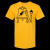 Men's Gold Soft Touch T-Shirt Thumbnail