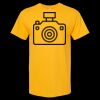 Men's Gold Soft Touch T-Shirt Thumbnail
