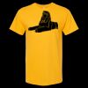 Men's Gold Soft Touch T-Shirt Thumbnail