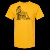 Men's Gold Soft Touch T-Shirt Thumbnail