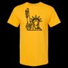 Men's Gold Soft Touch T-Shirt Thumbnail