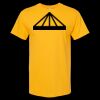 Men's Gold Soft Touch T-Shirt Thumbnail
