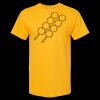Men's Gold Soft Touch T-Shirt Thumbnail