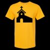 Men's Gold Soft Touch T-Shirt Thumbnail