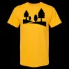 Men's Gold Soft Touch T-Shirt Thumbnail