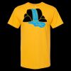 Men's Gold Soft Touch T-Shirt Thumbnail