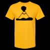 Men's Gold Soft Touch T-Shirt Thumbnail