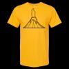 Men's Gold Soft Touch T-Shirt Thumbnail