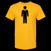 Men's Gold Soft Touch T-Shirt Thumbnail