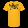 Men's Gold Soft Touch T-Shirt Thumbnail