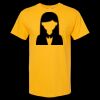 Men's Gold Soft Touch T-Shirt Thumbnail