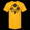 Men's Gold Soft Touch T-Shirt Thumbnail