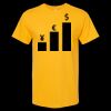 Men's Gold Soft Touch T-Shirt Thumbnail