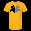 Men's Gold Soft Touch T-Shirt Thumbnail