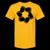 Men's Gold Soft Touch T-Shirt Thumbnail