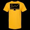 Men's Gold Soft Touch T-Shirt Thumbnail