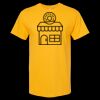 Men's Gold Soft Touch T-Shirt Thumbnail