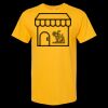 Men's Gold Soft Touch T-Shirt Thumbnail