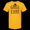 Men's Gold Soft Touch T-Shirt Thumbnail