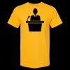 Men's Gold Soft Touch T-Shirt Thumbnail