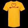Men's Gold Soft Touch T-Shirt Thumbnail