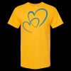 Men's Gold Soft Touch T-Shirt Thumbnail