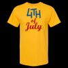 Men's Gold Soft Touch T-Shirt Thumbnail