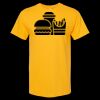 Men's Gold Soft Touch T-Shirt Thumbnail