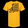 Men's Gold Soft Touch T-Shirt Thumbnail