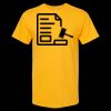 Men's Gold Soft Touch T-Shirt Thumbnail