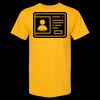 Men's Gold Soft Touch T-Shirt Thumbnail