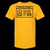 Men's Gold Soft Touch T-Shirt Thumbnail
