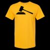 Men's Gold Soft Touch T-Shirt Thumbnail