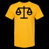 Men's Gold Soft Touch T-Shirt Thumbnail
