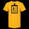 Men's Gold Soft Touch T-Shirt Thumbnail