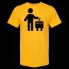 Men's Gold Soft Touch T-Shirt Thumbnail