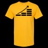 Men's Gold Soft Touch T-Shirt Thumbnail