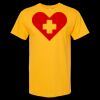 Men's Gold Soft Touch T-Shirt Thumbnail