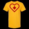 Men's Gold Soft Touch T-Shirt Thumbnail