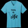 PC54V - Best Value 100% Cotton V-Neck Tee Thumbnail